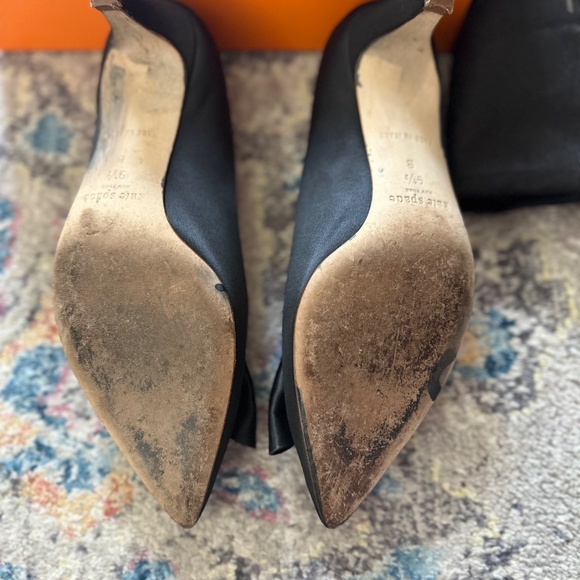 Kate Spade Satin Kitten Heel 9.5 - Picture 5 of 5
